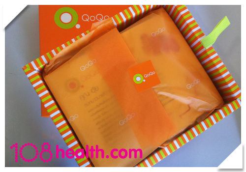รีวิวเปิดกล่องความงาม กล่องส้ม  QoQo Box เดือนพฤศิกายน 2555